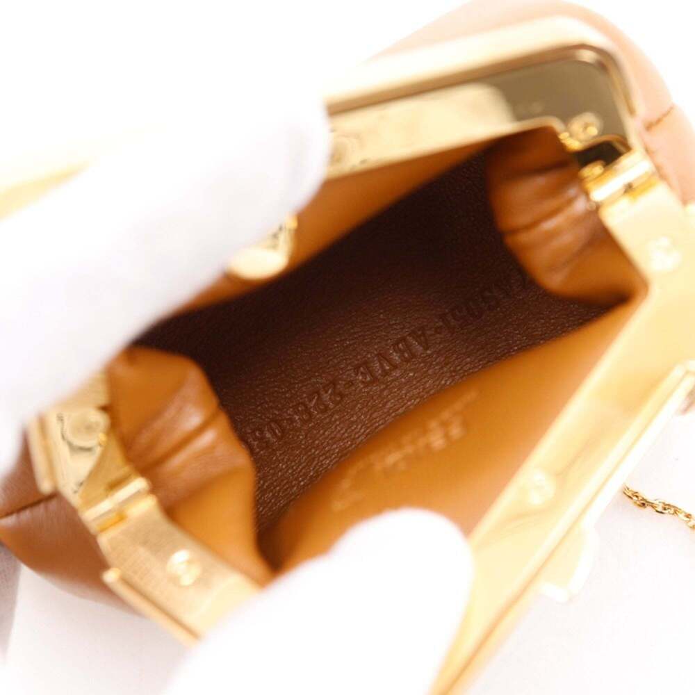 FENDI Brown Leather Shoulder Bag - Picture 8 of 16